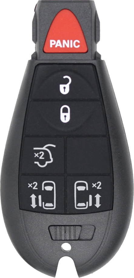6 Button Chrysler Fobik Proximity Smart Key  IYZ-C01C 05026590 AG - PROXIMITY (OEM)