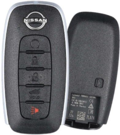 5 Button Nissan Proximity Smart Key w/ Hatch KR5TXPZ3 / 285E3-7LA7A (OEM Refurbished) - Southeastern Keys