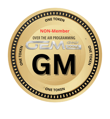 GM Over the Air Programming Token / NON MEMBER - Southeastern Keys