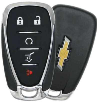 5 Button Chevrolet Proximity Smart Key w/ Hatch HYQ4AS / 13522875 (OEM Refurbished) - Southeastern Keys