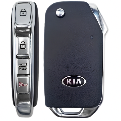 4 Button Kia Forte Remote Flip Key   CQOTD00660 / 95430-M6000 (OEM Refurbished)