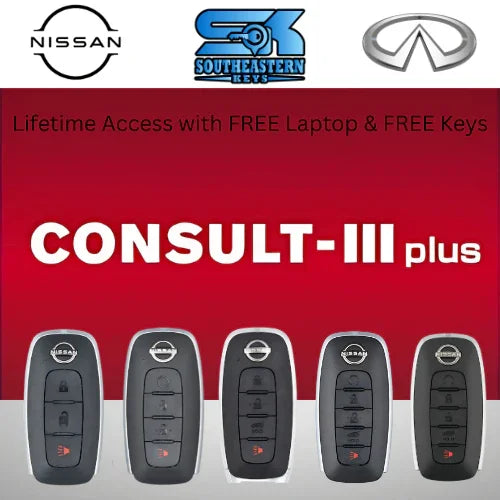Consult 3 Nissan & Infiniti Programming Software (Lifetime Access)