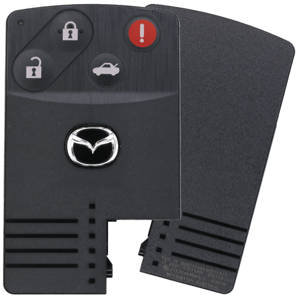 4 Button Mazda Smart Key Card BGBX1T458SKE11A01 / NFY7-67-5RYB (OEM-Refurbished)