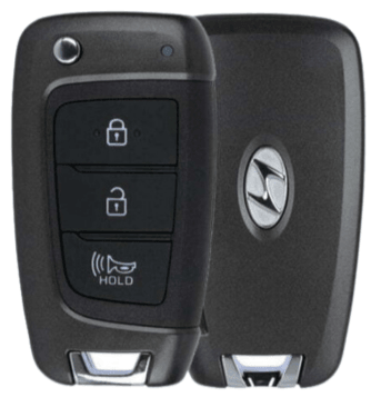 3 Button Hyundai Tucson Flip Key TQ8-RKE-4F43 / 95430-N9050 (OEM Refurbished) - Southeastern Keys