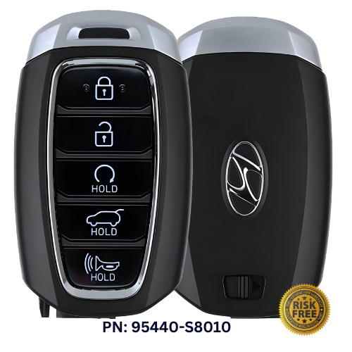 5 Button Hyundai Proximity mart Key TQ8-FOB-4F29 / 95440-S8010 (OEM Refurbished)