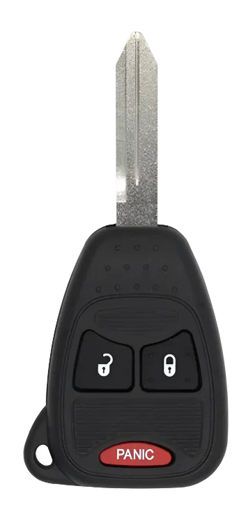 3 Button Jeep Remote Head Key OHT692427AA / 56040649AC  (Aftermarket)
