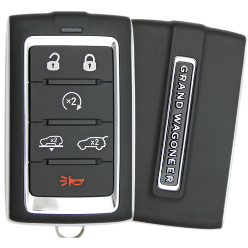 6 Button Grand Wagoneer Proximity Smart Key 2BAHD-KFW1 / 68577132AC (OEM Refurbished)