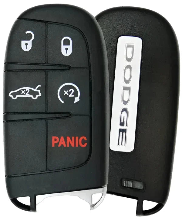 5 Button Dodge Proximity Smart Key w/ Trunk  HITAG AES / M3N-40821302 / 68394195 AA (OEM)