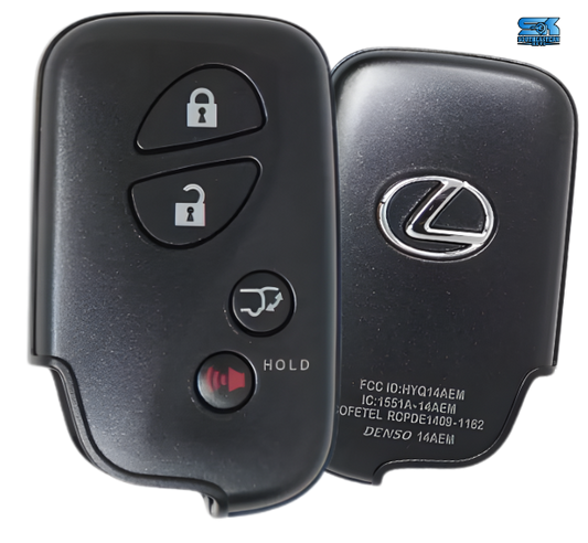 4 Button Lexus Proximity Smart Key HYQ14AEM / GNE 6601 / 89904-60A00 / 89904-60061 (OEM)