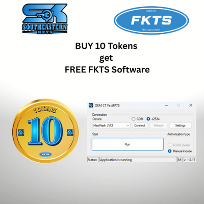 BUY 10 Tokens and get FREE Programming Software for 2013-2026 Ford
