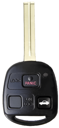 3 Button Lexus Remote Head Key w/ Trunk HYQ12BBT / 89070-33751 (OEM Refurbished) - Southeastern Keys