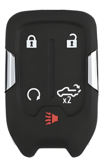 5 Button Chevrolet Proximity Smart Key HYQ1ES / 13522854 (Aftermarket)