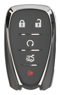 5 Button Chevrolet Proximity Smart Key 13522891 / HYQ4ES  (Aftermarket)