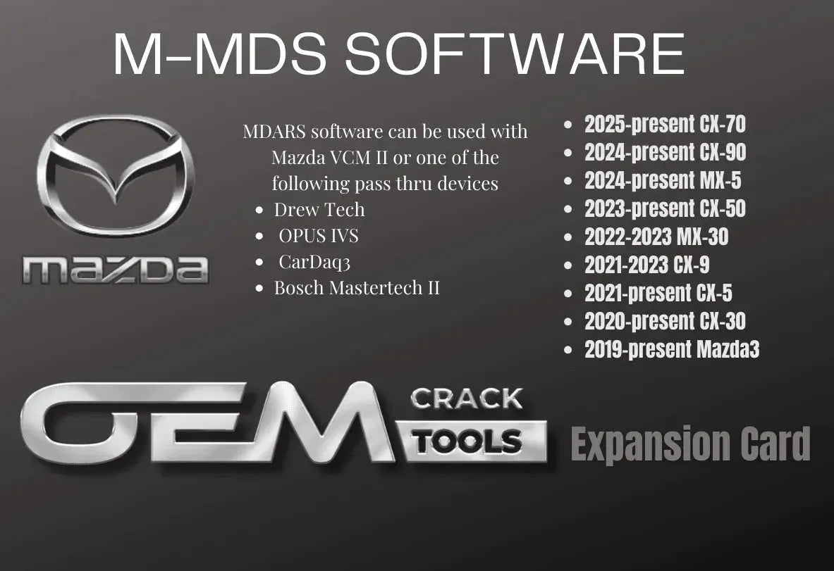 MAZDA MDARS Dealer Software - Southeastern Keys