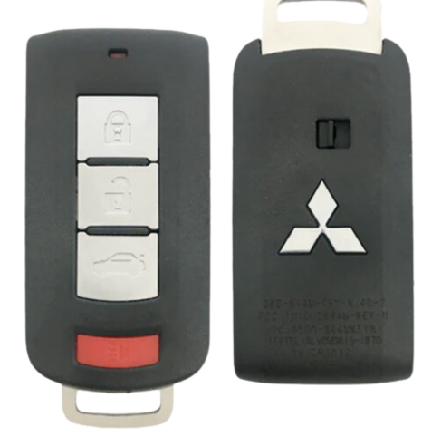 4 Button Mitsubishi Lancer Proximity Smart Key OUC644M-KEY-N / 8637A228 (OEM Refurbished)