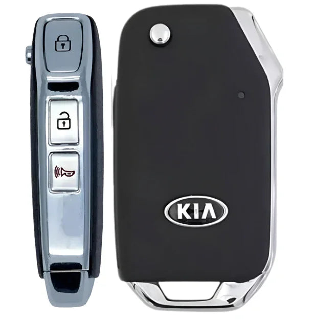 3 Button Kia Seltos Flip Key 95430-Q5400 / NYOSYEC4TX1907 (OEM Refurbished)