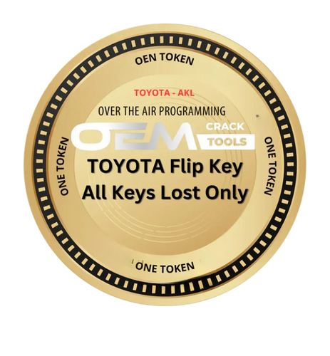 TOYOTA Over the Air Programming for All Keys Lost - NON-Member Token - Southeastern Keys