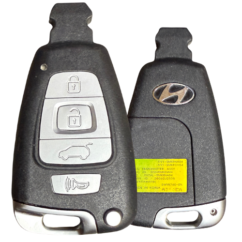 4 Button Hyundai Veracruz Proximity Smart Key SY5SVISMKFNA04 / 95440-3J600 (OEM Refurbished)
