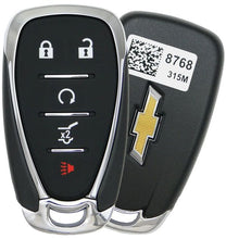 Load image into Gallery viewer, 5 Button Chevrolet Proximity Smart Key w/ Hatch HYQ4AA / 13584498 (OEM Refurbished)
