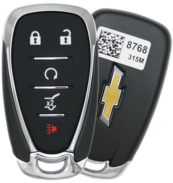 5 Button Chevrolet Proximity Smart Key w/ Hatch HYQ4AA / 13584498 (OEM Refurbished)