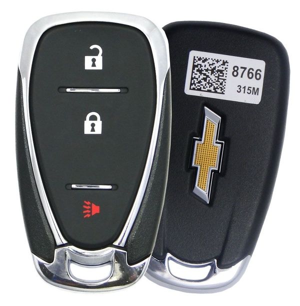 3 Button Chevrolet Proximity Smart Key 315 Mhz / HYQ4AA / 13585723 (OEM)