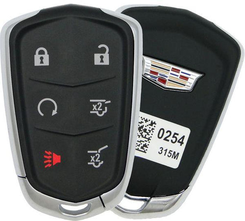 6 Button Cadillac Proximity Smart Key HYQ2EB 13598512 433mhz (OEM) - Southeastern Keys