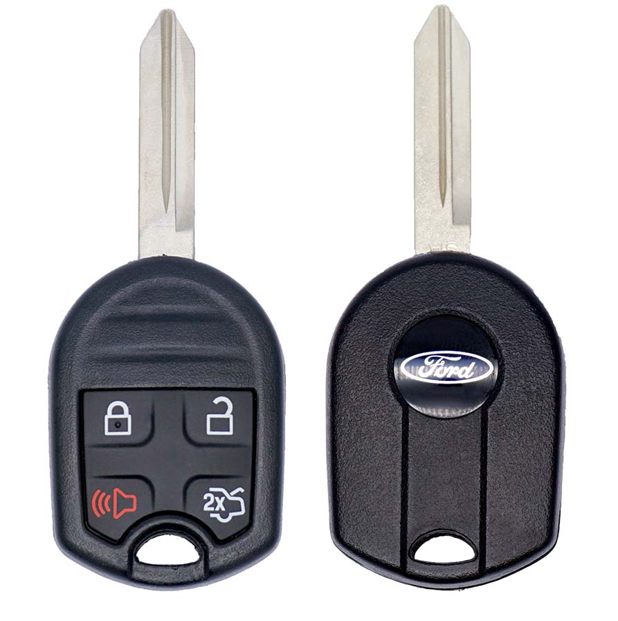 4 Button Ford Remote Head Key w/ Trunk CWTWB1U793 / 164-R8073 (OEM)