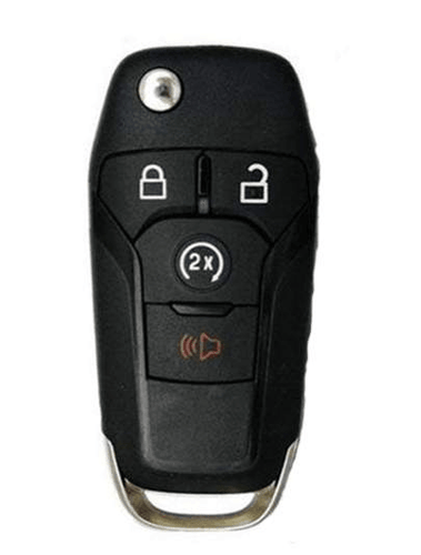 4 Button Ford Flip Key SHELL w/ Remote Start N5F-A08TDA / 164-R8134 (Aftermarket) - Southeastern Keys