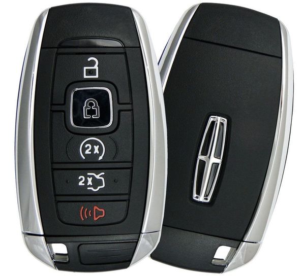 5 Button Lincoln Proximity Smart Key w/ Trunk 902MHZ / M3N-A2C94078000 / 164-R8154  (OEM Refurbished)