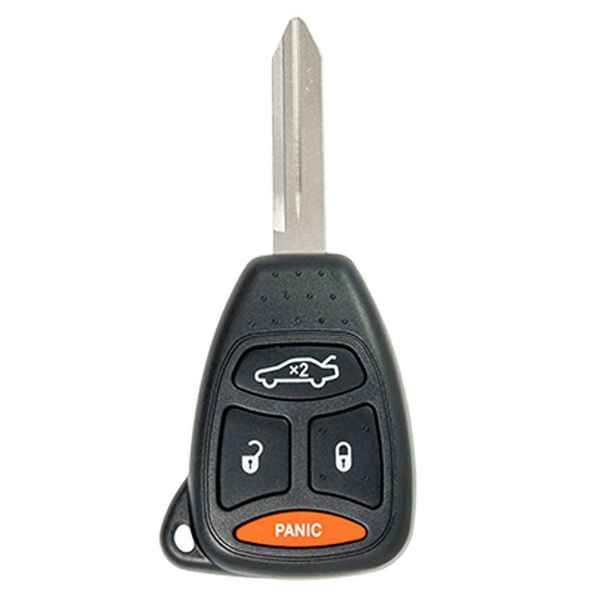 4 Button Jeep Remote Head Key KOBDT04A / 68029833AB (OEM)