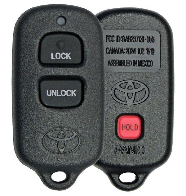 3 Button Toyota Remote  HYQ12BBX / 89742-42120