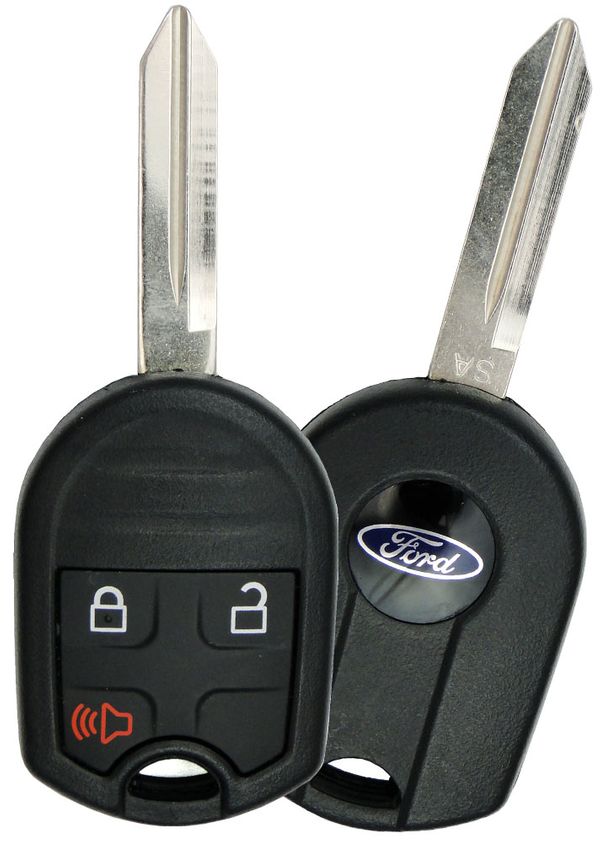 3 Button Ford Remote Head Key CWTWB1U793 / 164-R8070 / NEW STYLE (OEM)