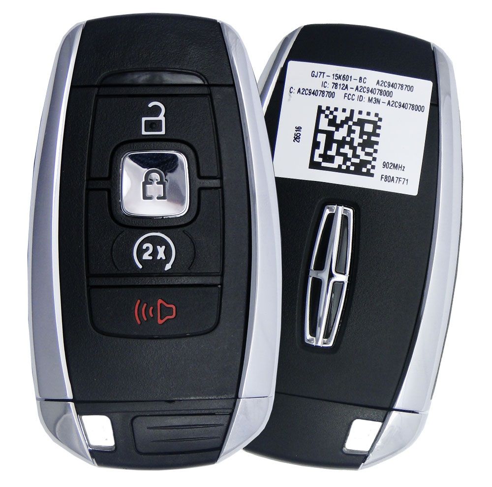4 Button Lincoln Proximity Smart Key  M3N-A2C94078000 / 164-R8155  (OEM)