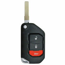 Load image into Gallery viewer, 3 Button Jeep Proximity Flip Key OHT1130261 / 68416782 AA (OEM)
