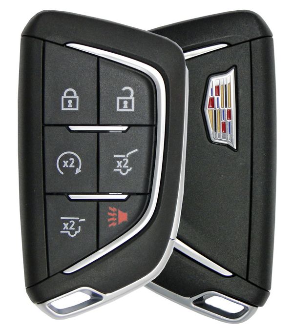 6 Button Cadillac Proximity Smart Key 433mhz 13538864 / YG0G20TB1 (OEM-RFB)