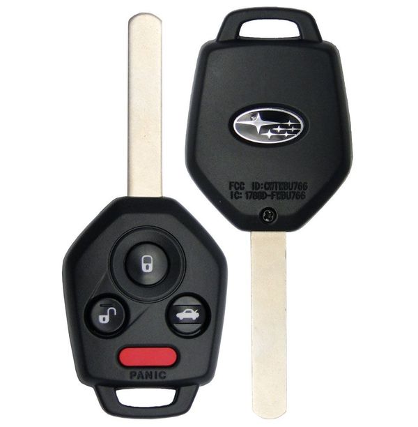 4 Button Subaru Remote Key  CWTWB1U811 / 57497-AJ10A / DAT17 / 4D60 (OEM-RFB)