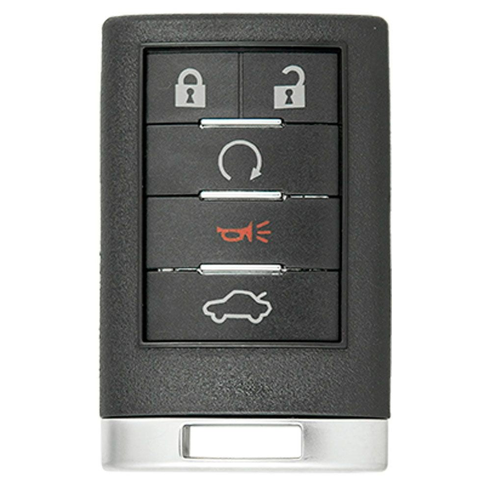 5 Button Cadillac CTS Remote Key Fob 20998255