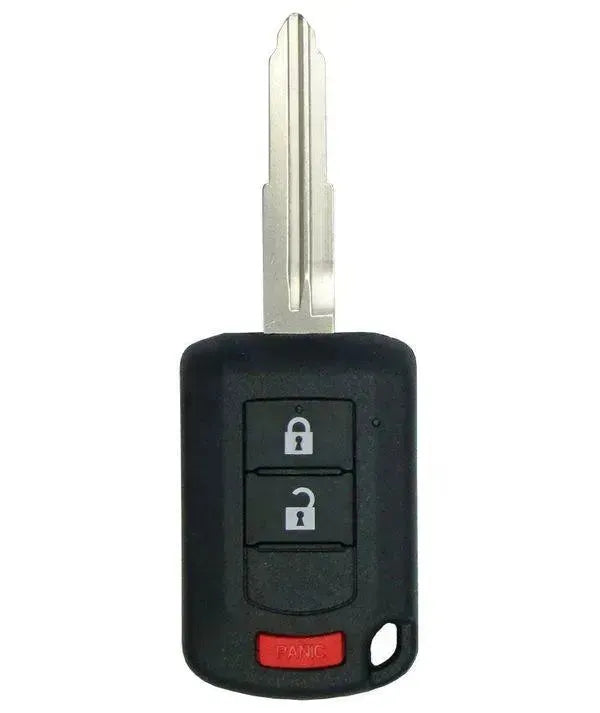 2pk of 3 Button Mitsubishi Remote Head Key OUCJ166N / 6370B944(OEM Refurbished) - Southeastern Keys