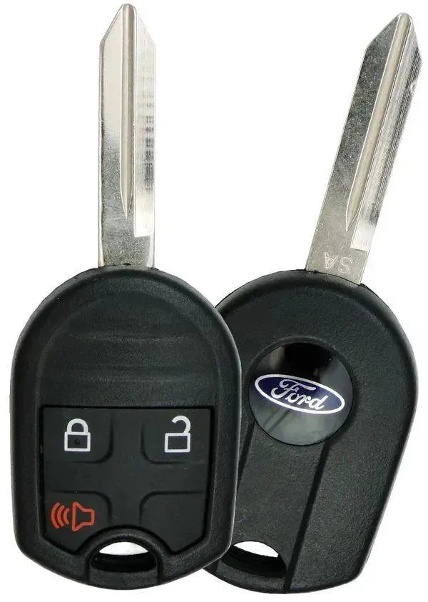 3 BUTTON FORD REMOTE HEAD KEY 164-R8070 NEW STYLE (AFTERMARKET) - Southeastern Keys