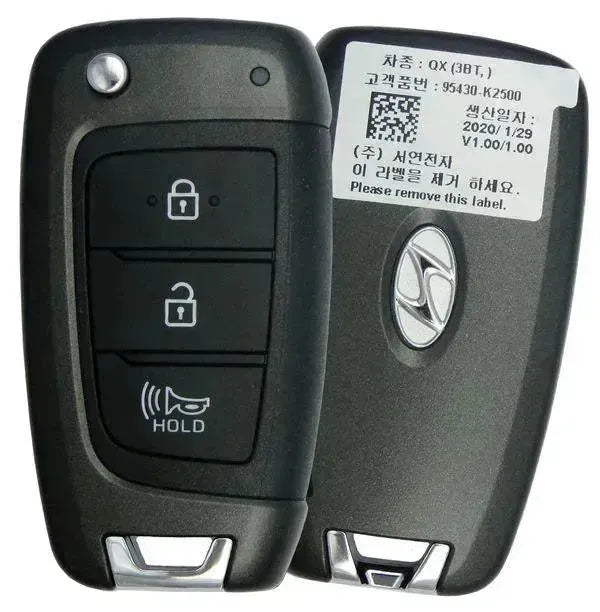 3 Button Hyundai Flip Key SY5FD1GRGE03 / 95430-K2500 (OEM Refurbished) - Southeastern Keys