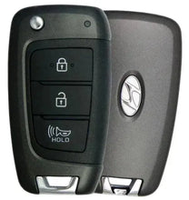 Load image into Gallery viewer, 3 Button Hyundai Remote Flip Key 95430-S2300 / TQ8-RKE-4F41 (OEM NEW) - Southeastern Keys
