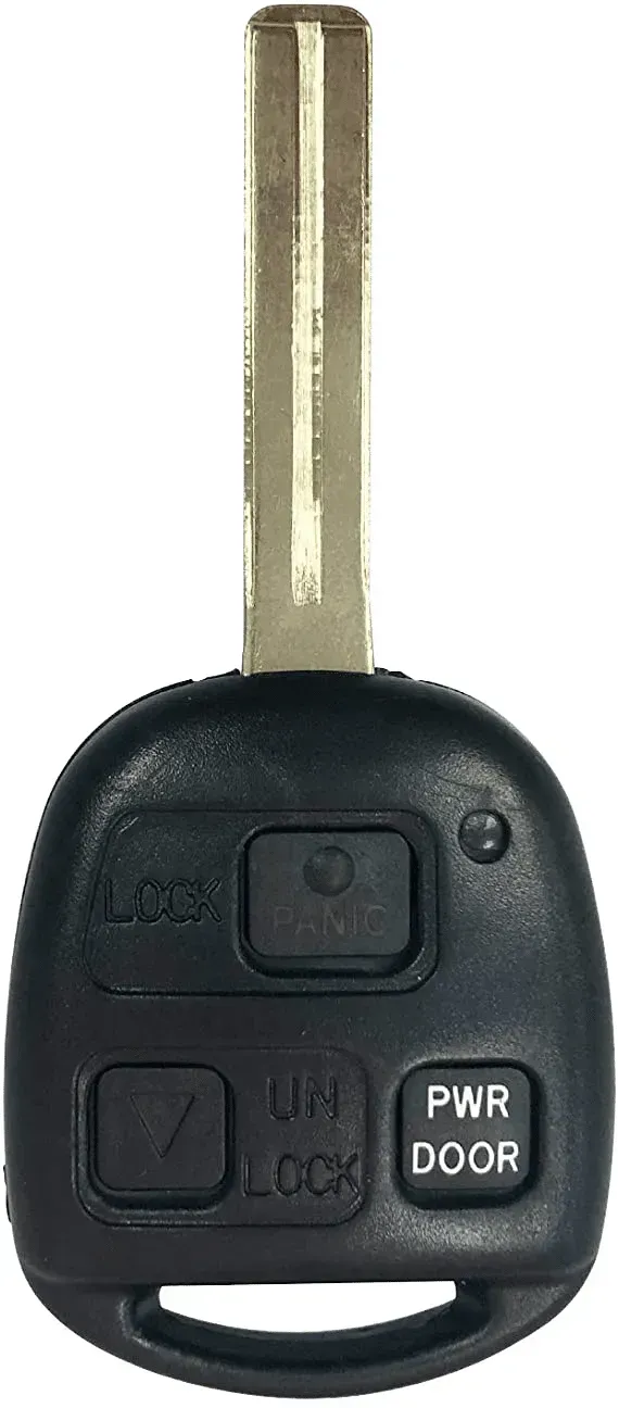 3 Button Lexus Remote Head Key w/ PWR DOOR HYQ12BBT / 89070-48821 / 4D68 (OEM) - Southeastern Keys