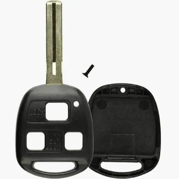 3 BUTTON REMOTE KEY SHELL FOR LEXUS - SHORT BLADE - Southeastern Keys