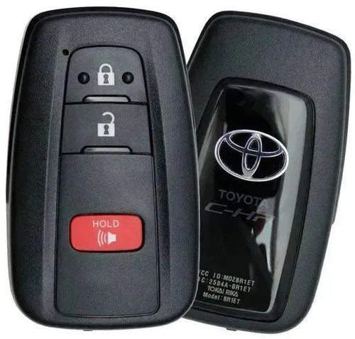 3 Button Toyota C-HR Proximity Smart Key MOZBR1ET / 89904-F4020 (OEM Refurbished) - Southeastern Keys