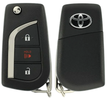 Load image into Gallery viewer, 3 Button Toyota Flip Key HYQ12BFW / 89070-42G00 (OEM) - Southeastern Keys
