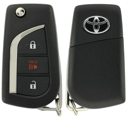 3 Button Toyota Flip Key HYQ12BFW / 89070-42G00 (OEM) - Southeastern Keys