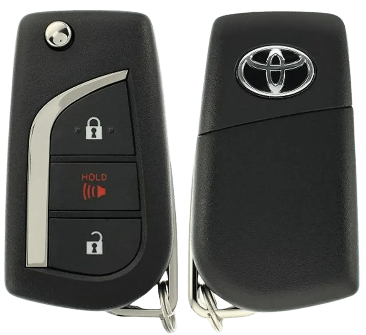 3 Button Toyota Flip Key HYQ12BFW / 89070-42G00 (OEM) - Southeastern Keys