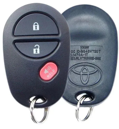 3 Button Toyota Remote GQ43VT20T /89742-AE010 (OEM) - Southeastern Keys