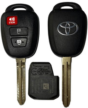 Load image into Gallery viewer, 3 Button Toyota Remote Head Key GQ4-52T / 89071-0R040 / H Chip (OEM) - Southeastern Keys
