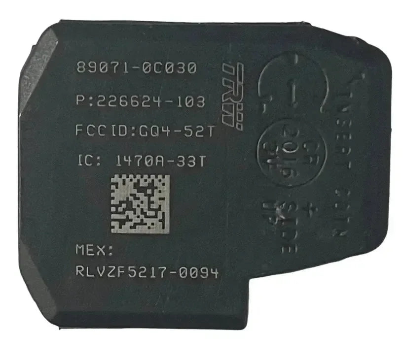 3 Button Toyota Remote Head Key GQ4-52T / 89071-0R040 / H Chip (OEM) - Southeastern Keys